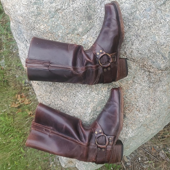 Frye Other - Frye Leather Engineer Boots Men's Size 9 D